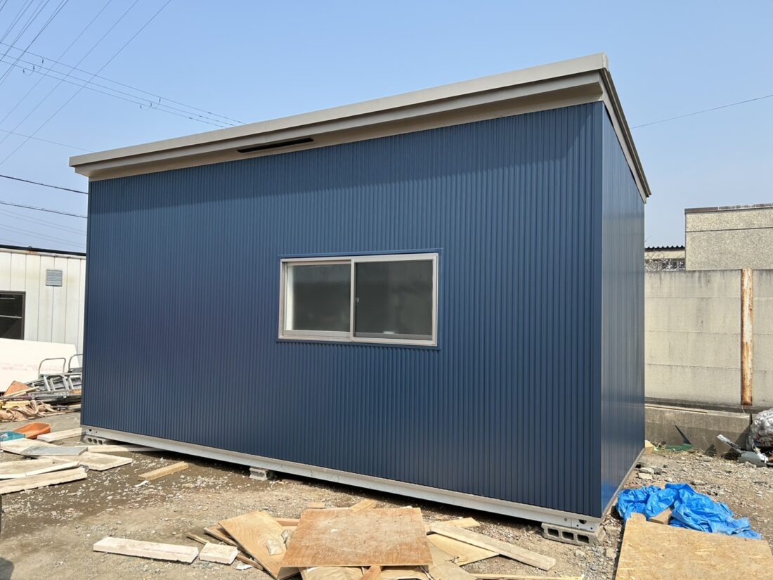 コンテナ屋根外壁工事