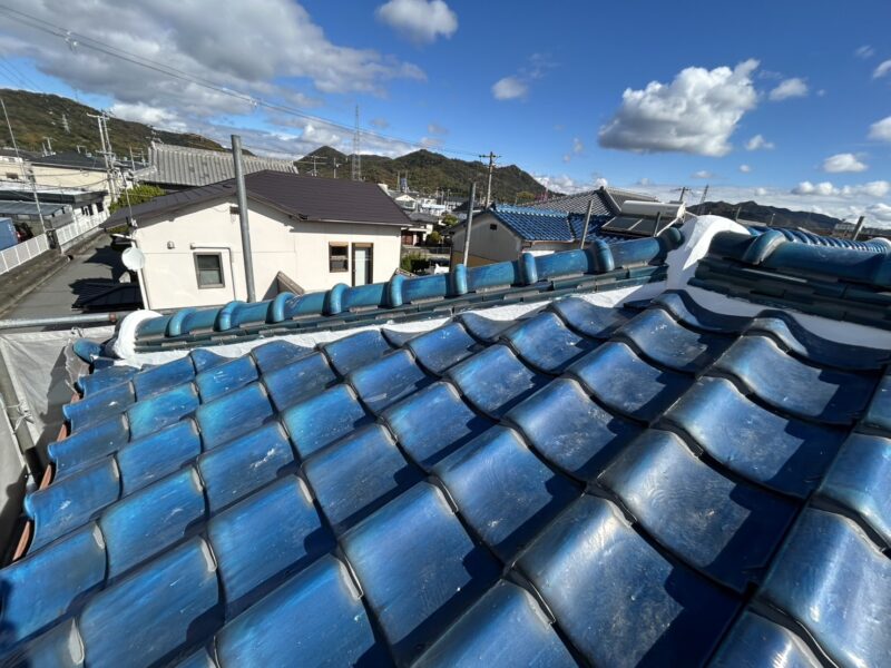 漆喰詰め直し工事