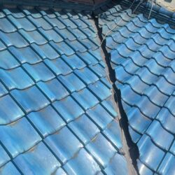 【姫路市苫編】谷板金入れ替え工事