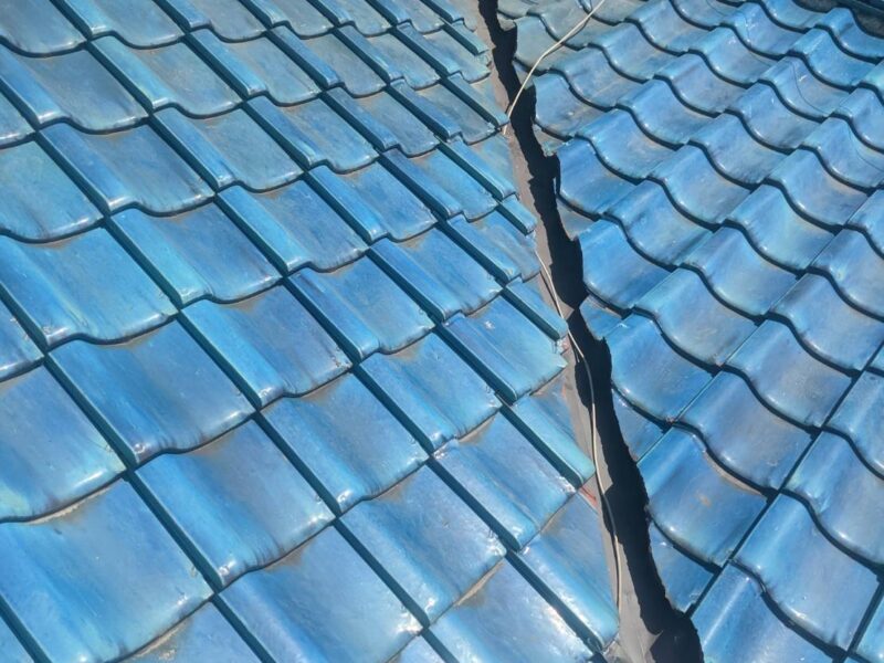 【姫路市苫編】谷板金入れ替え工事