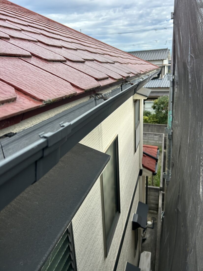 軒樋交換工事