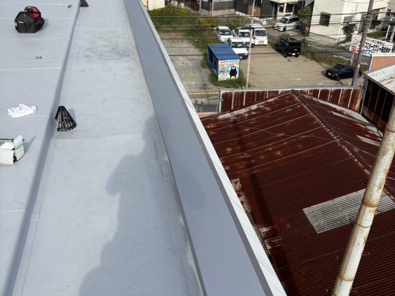【加古川】笠木板金交換工事